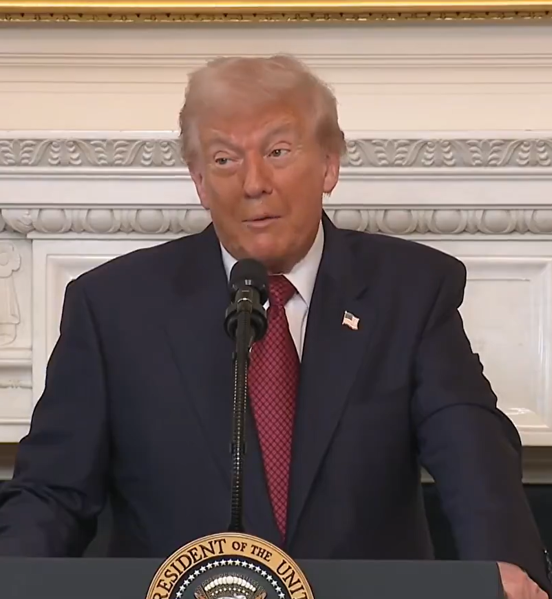 Imagen de Donald Trump sobre las elecciones del 4 de noviembre dice no esperabamos una Victoria, eran zonas bastante demócratas. Pero eso no es bueno ni para los republicanos ni para nadie. 